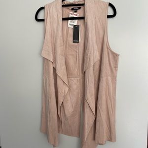 Light Pink Open Vest